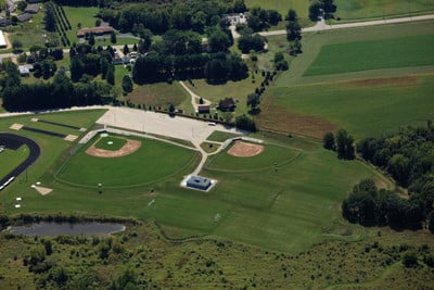 Aerial View of Standard Process Athletic Complex