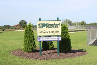 Standard Process Athletic Complex Sign